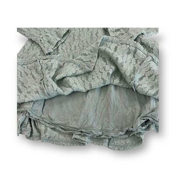 Free People Green Lace Dress Size Small - Picture 4 of 9